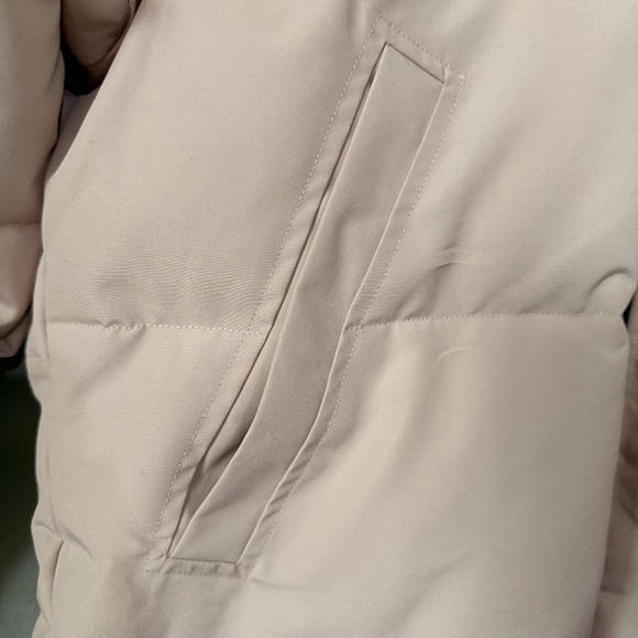 Canada Goose Off-White Long Down Jacket - Picture 4 of 15